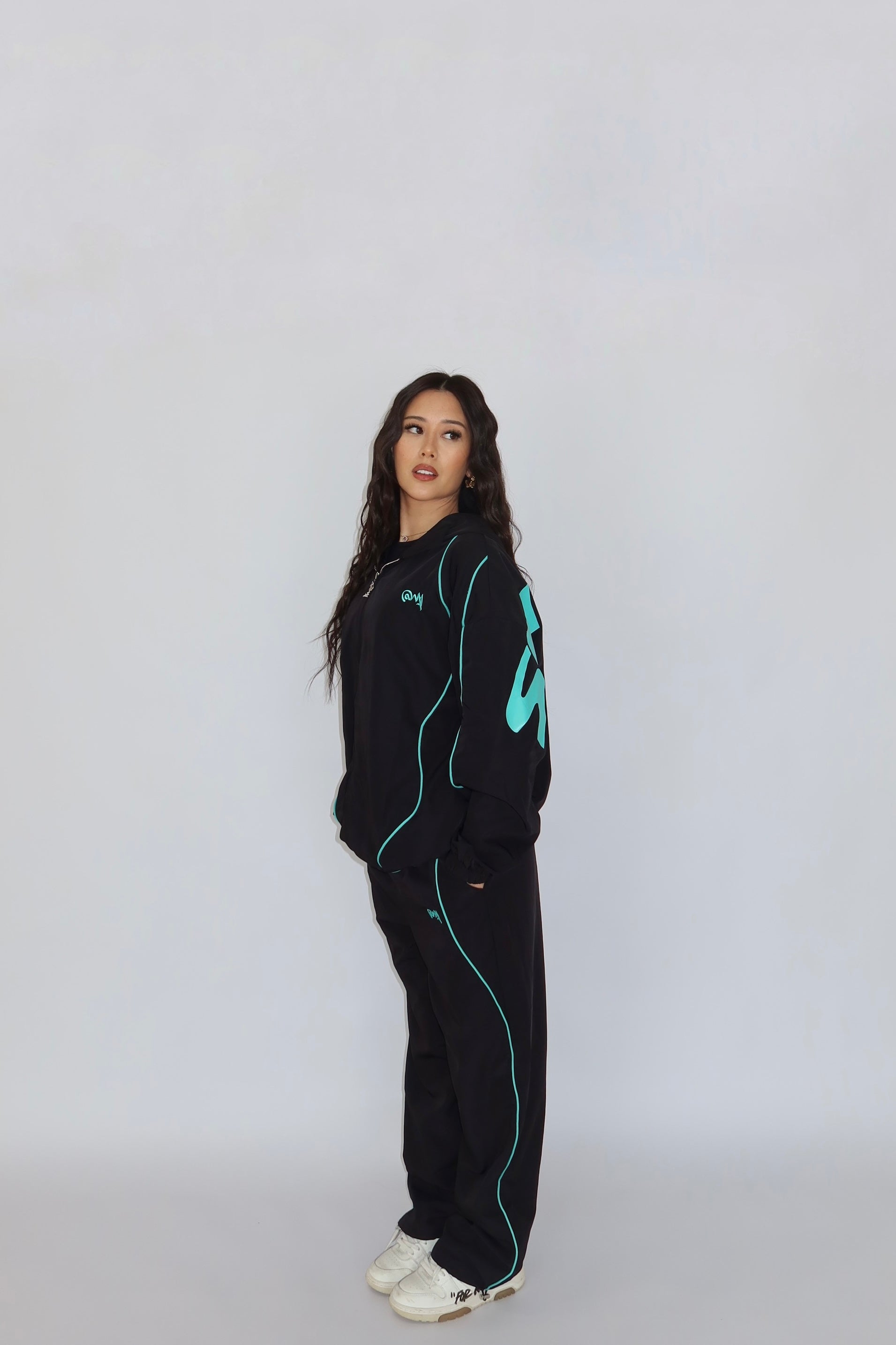 Shooter windbreaker (Turquoise)