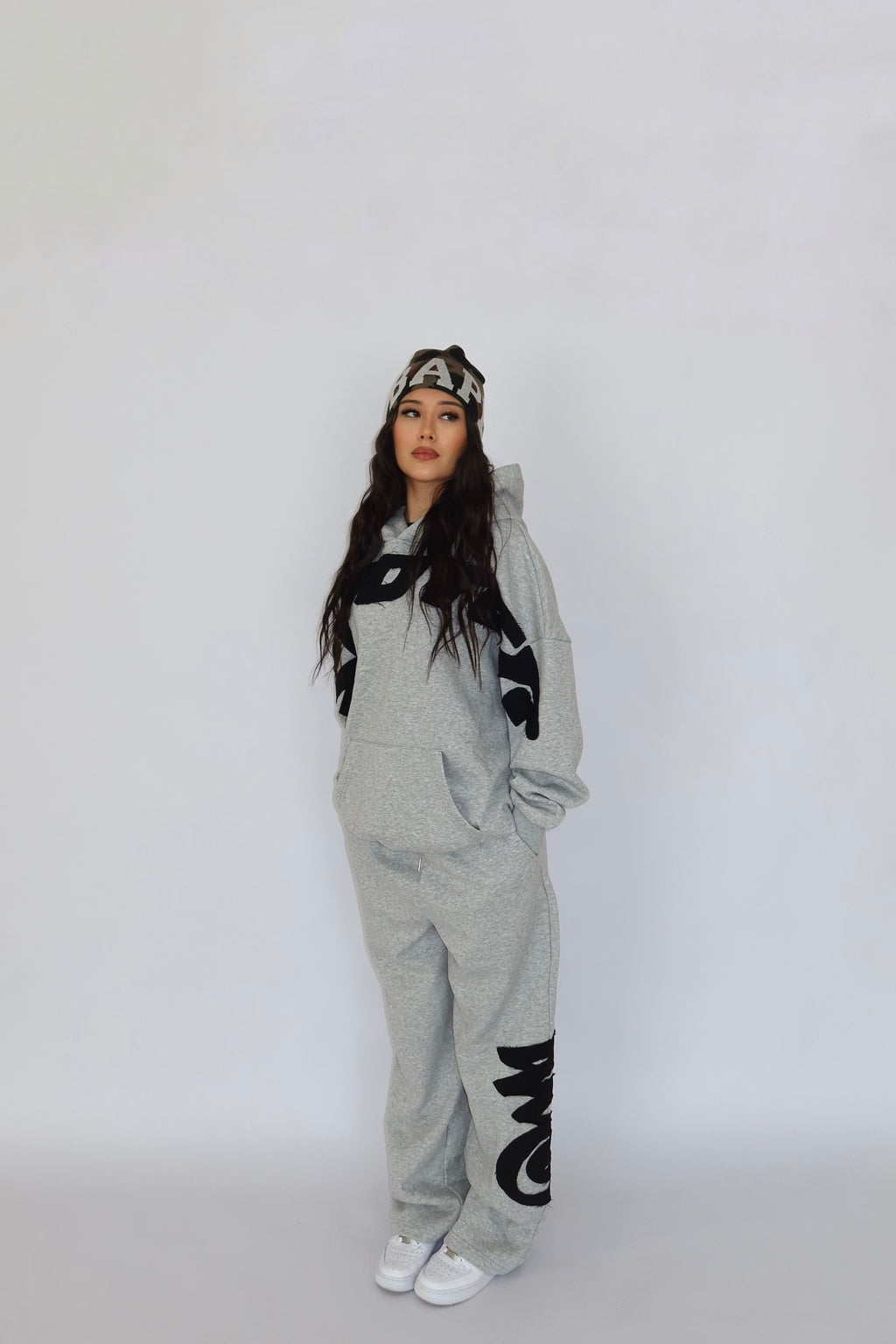 Gotham Hoodie (Grey/Black)