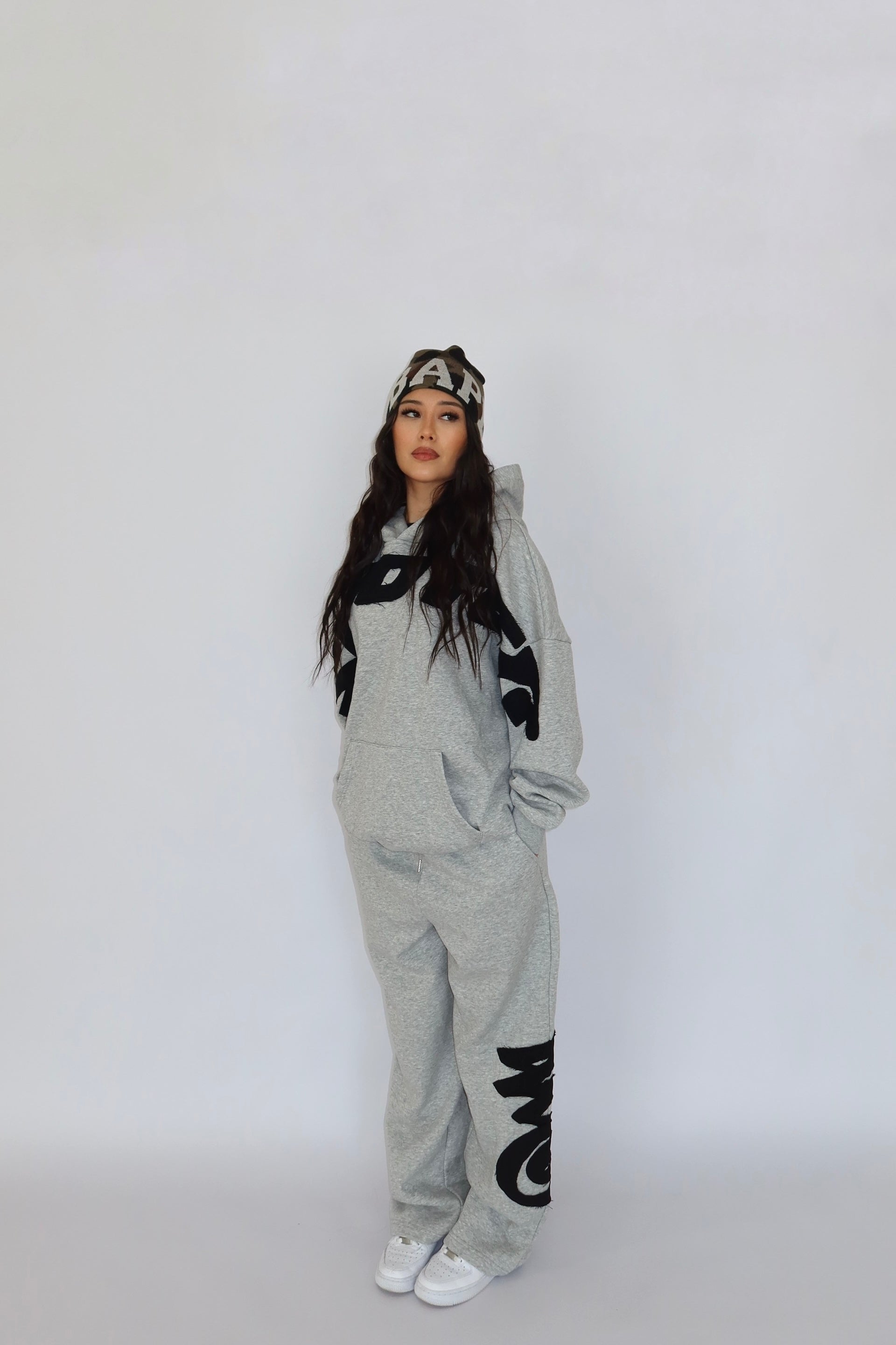 Gotham Hoodie (Grey/Black)